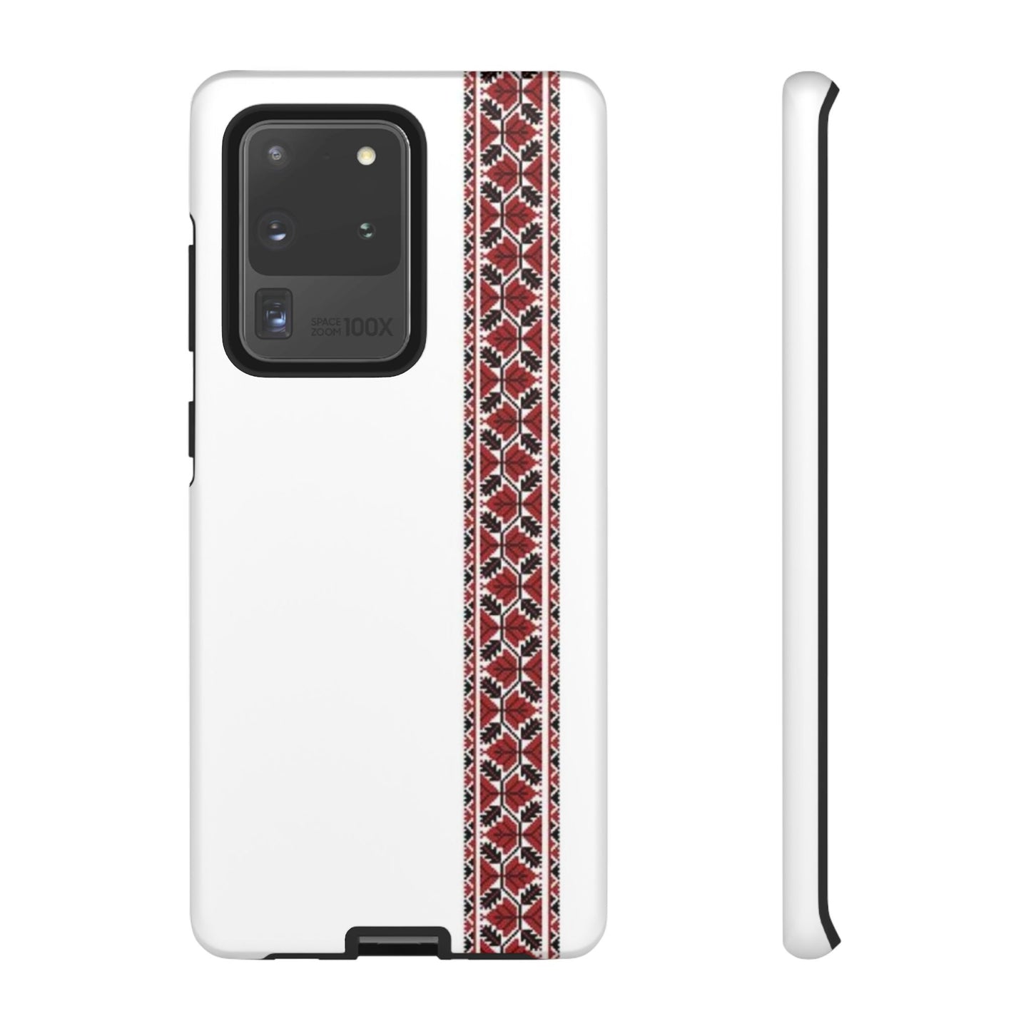 Palestinian Tatreez White/Red