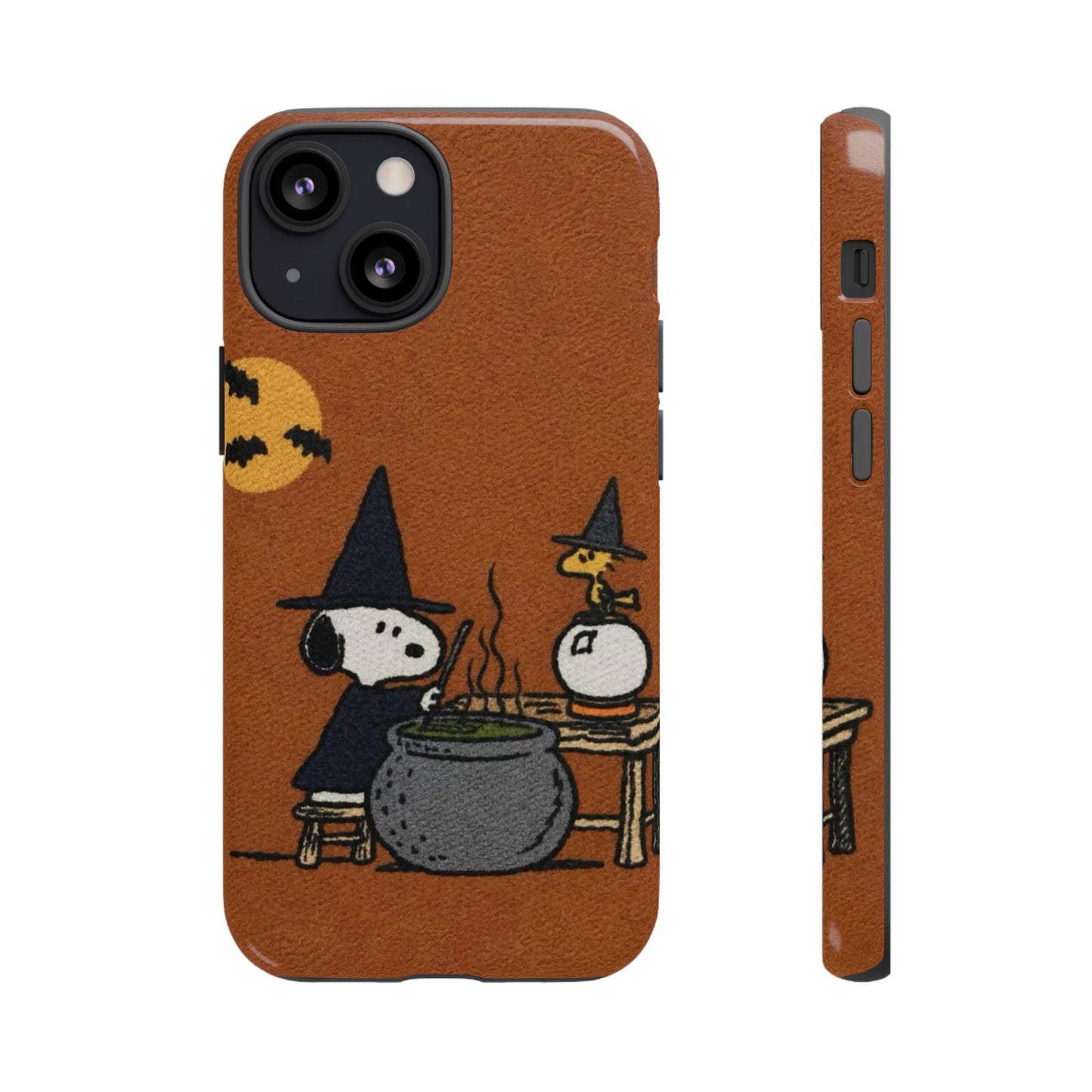 Halloween Witch Snoopy-Style Cauldron Design