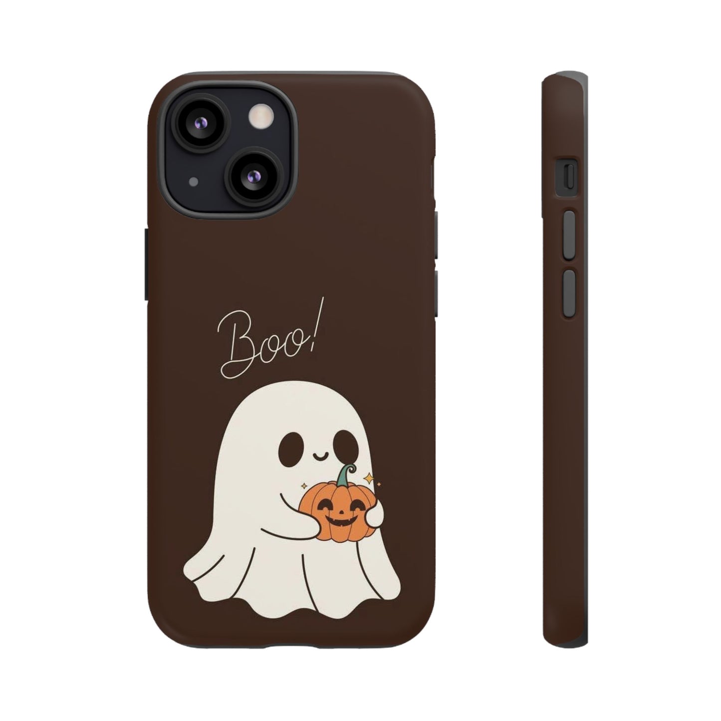 Ghost Pumpkin Phone Case — "Boo!"