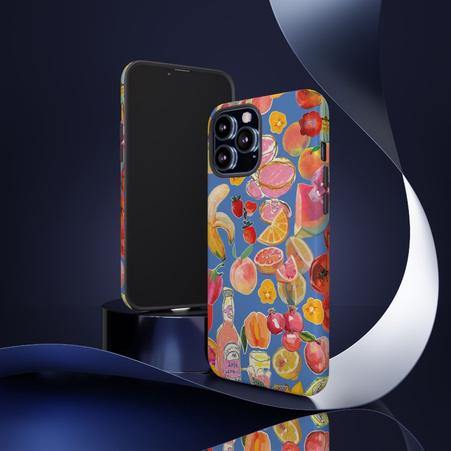 Colorful Fruit Collage Phone Case