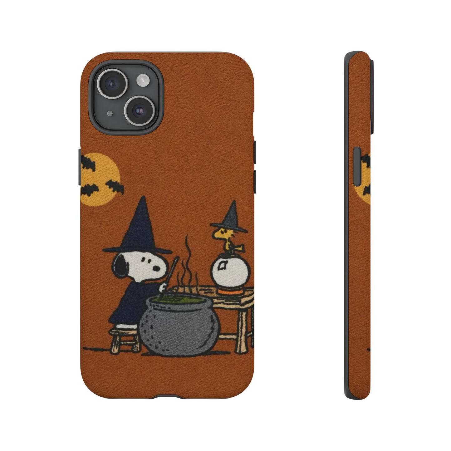 Halloween Witch Snoopy-Style Cauldron Design