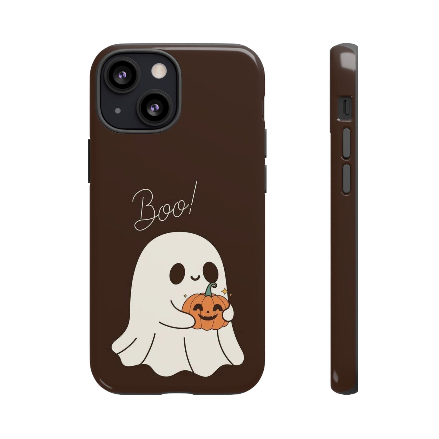 Ghost Pumpkin Phone Case — "Boo!"