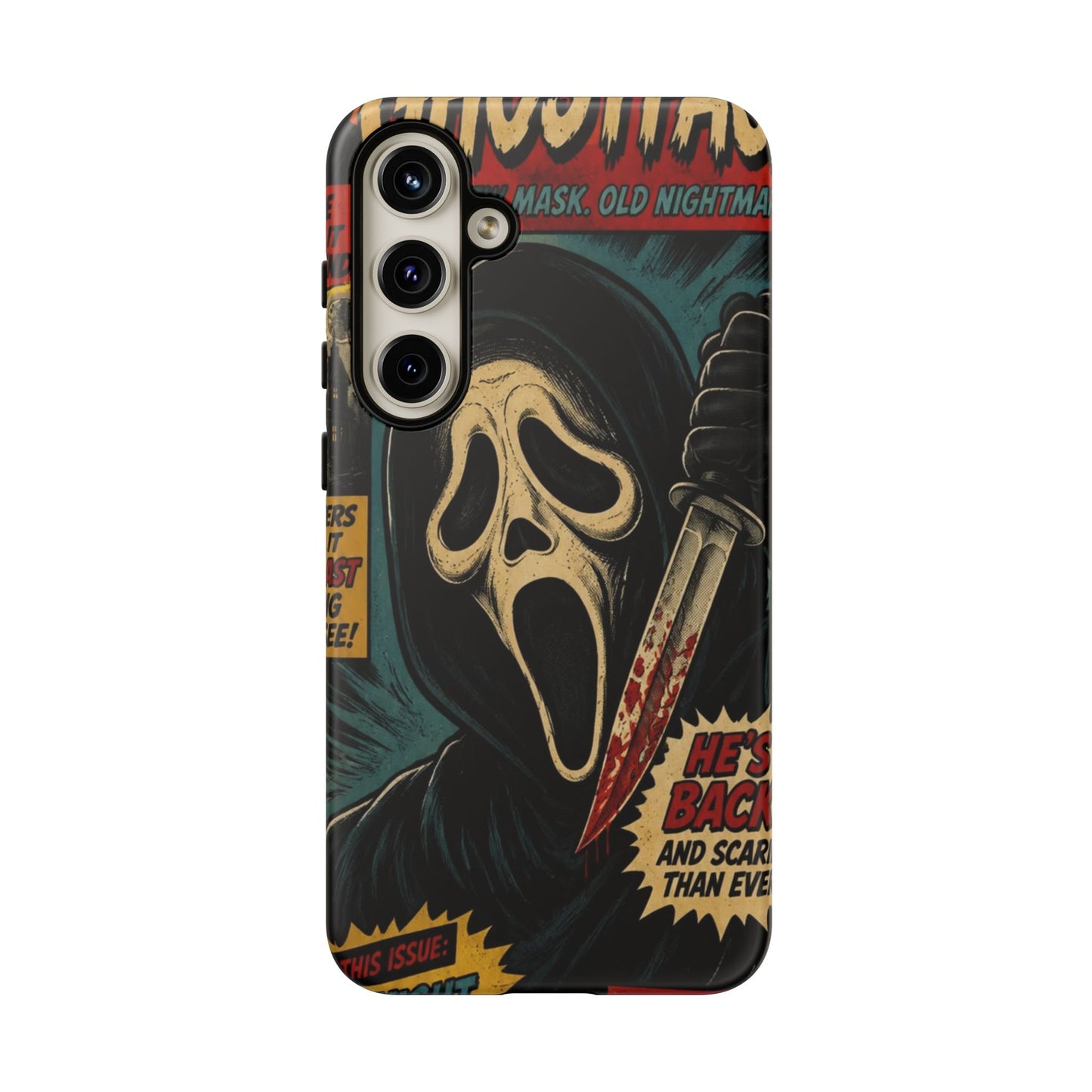 Comic Ghost Face