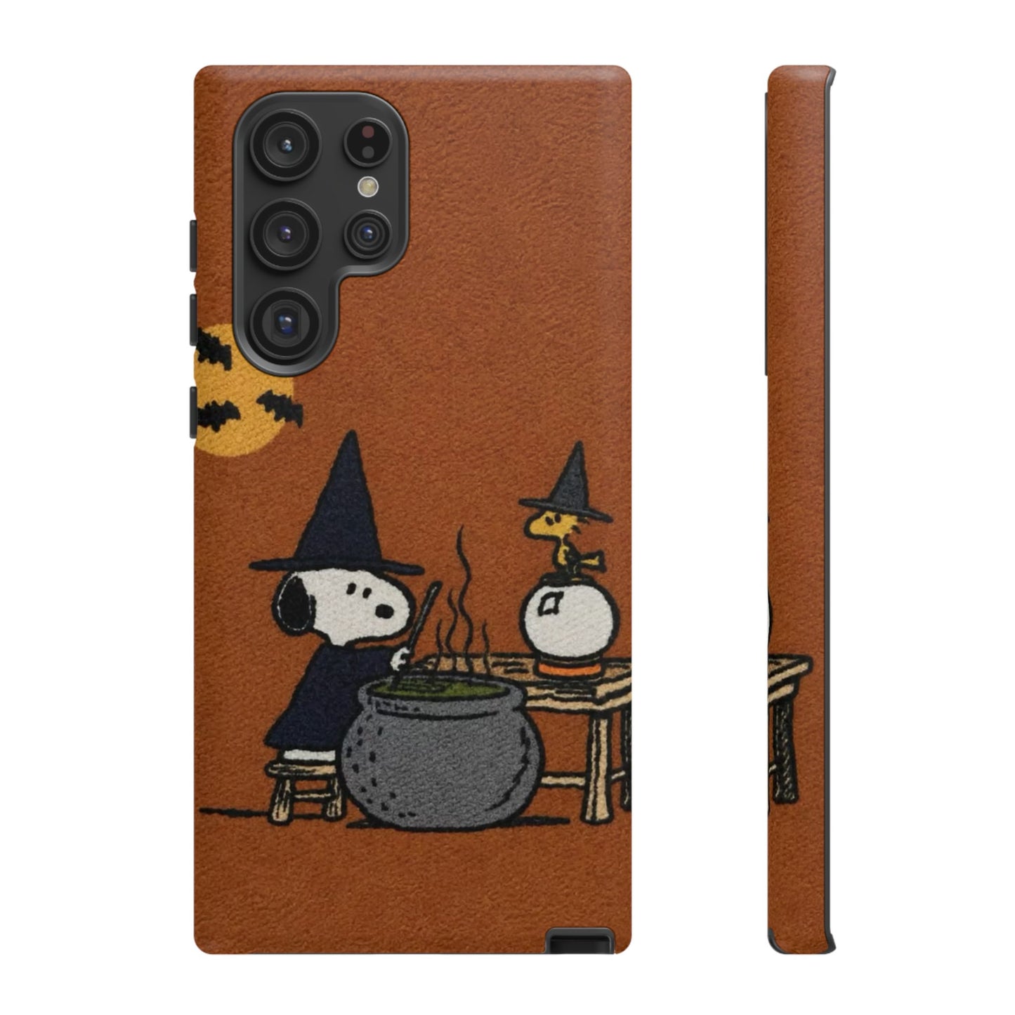 Halloween Witch Snoopy-Style Cauldron Design