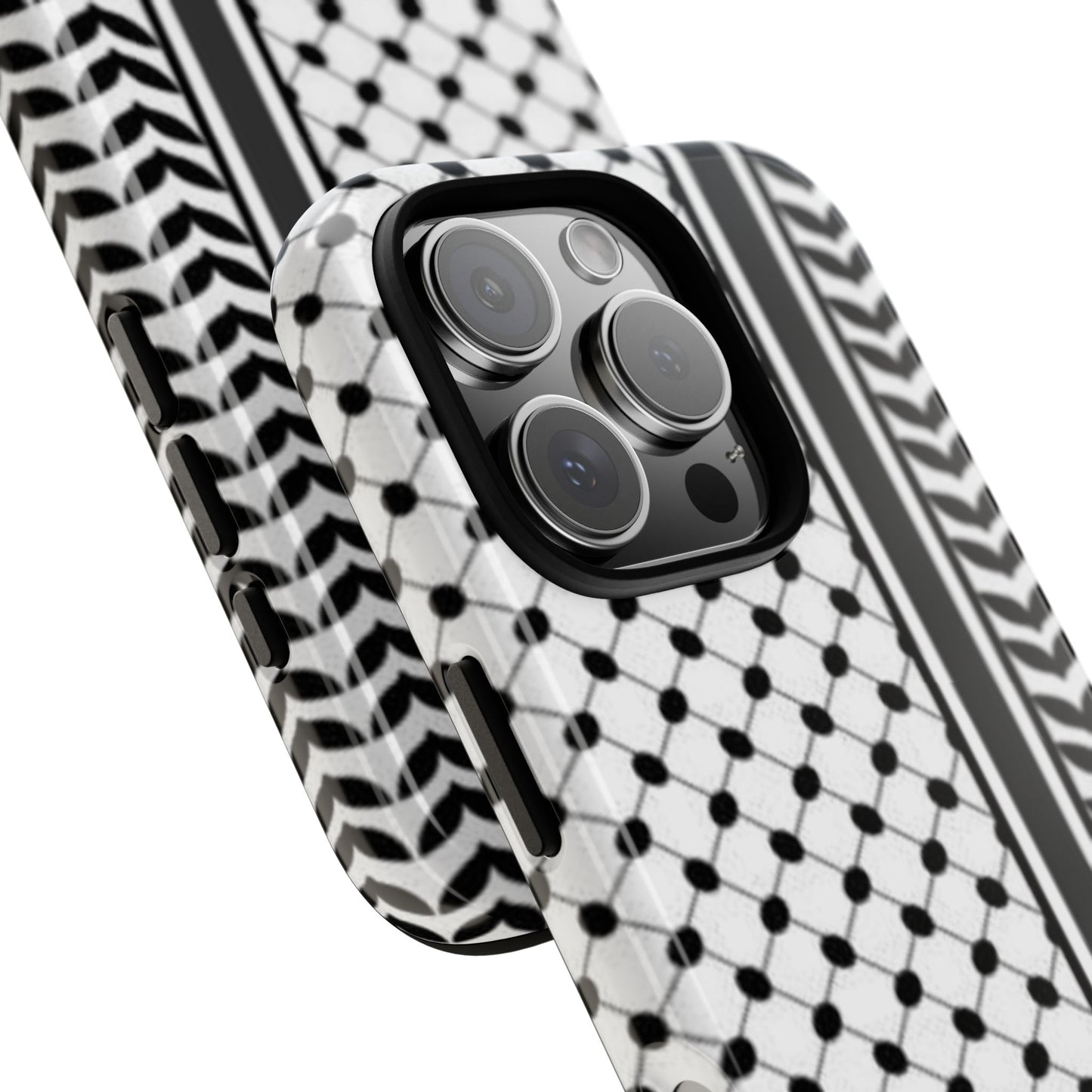 White & Black Keffiyeh Heritage
