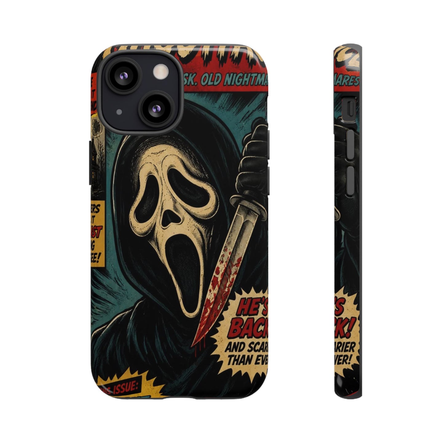 Comic Ghost Face