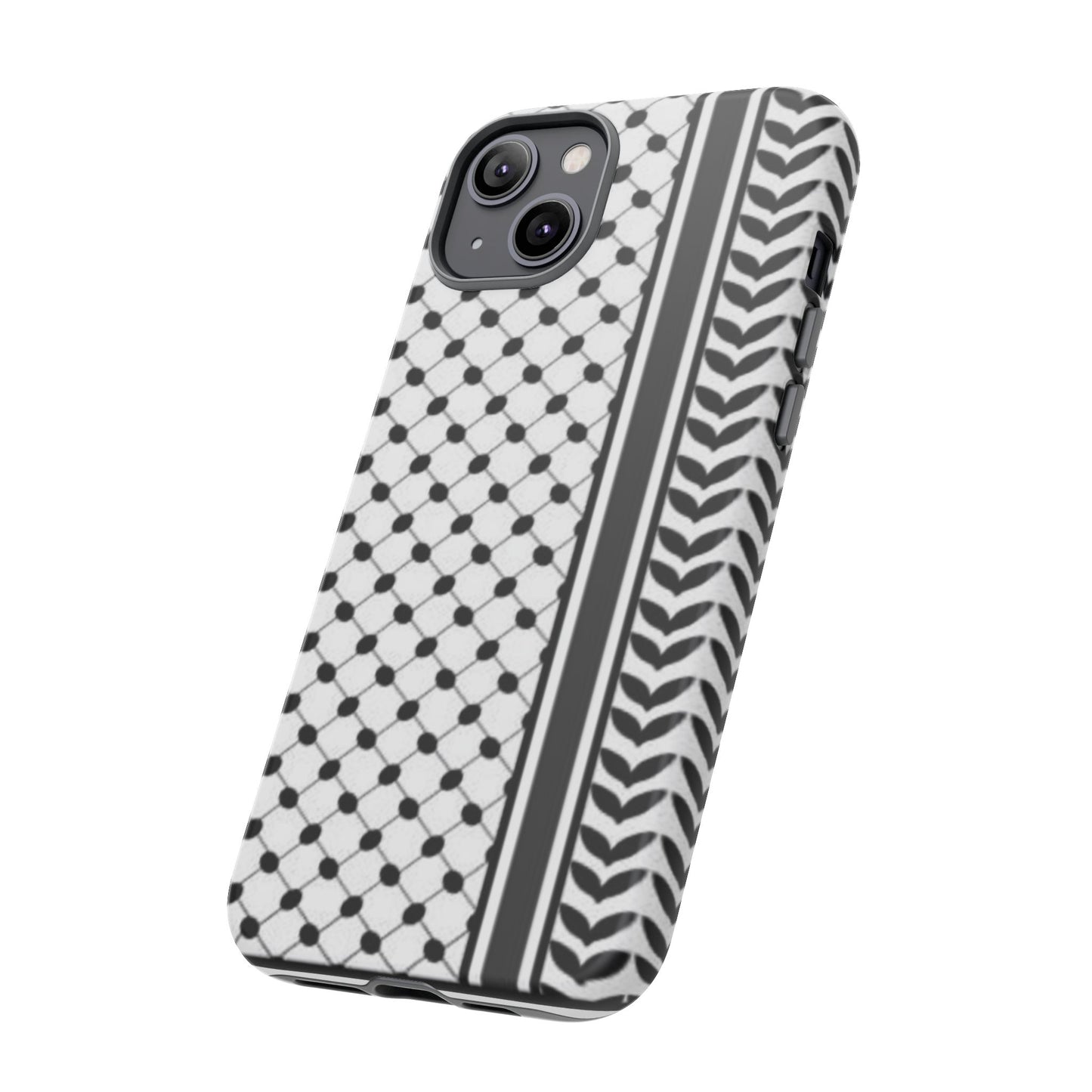White & Black Keffiyeh Heritage