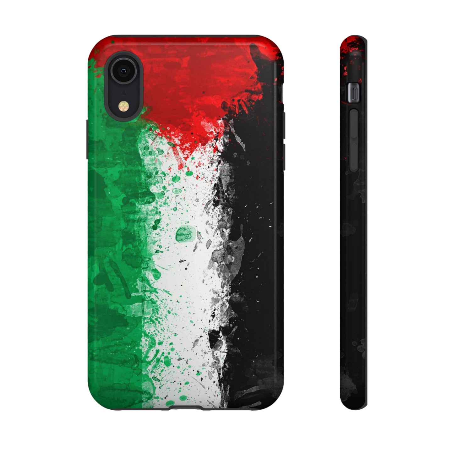 Palestine Flag: Paint Style
