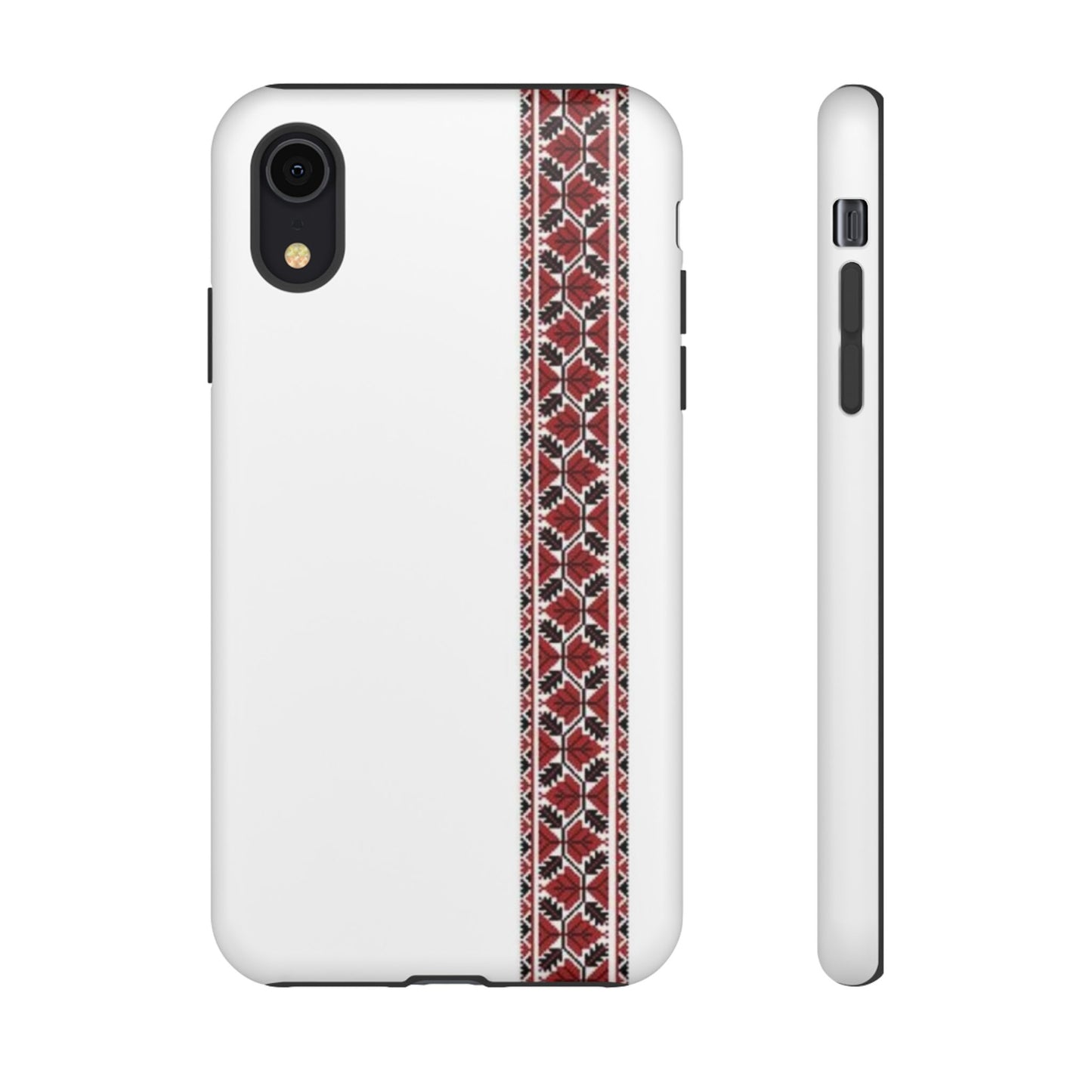 Palestinian Tatreez White/Red