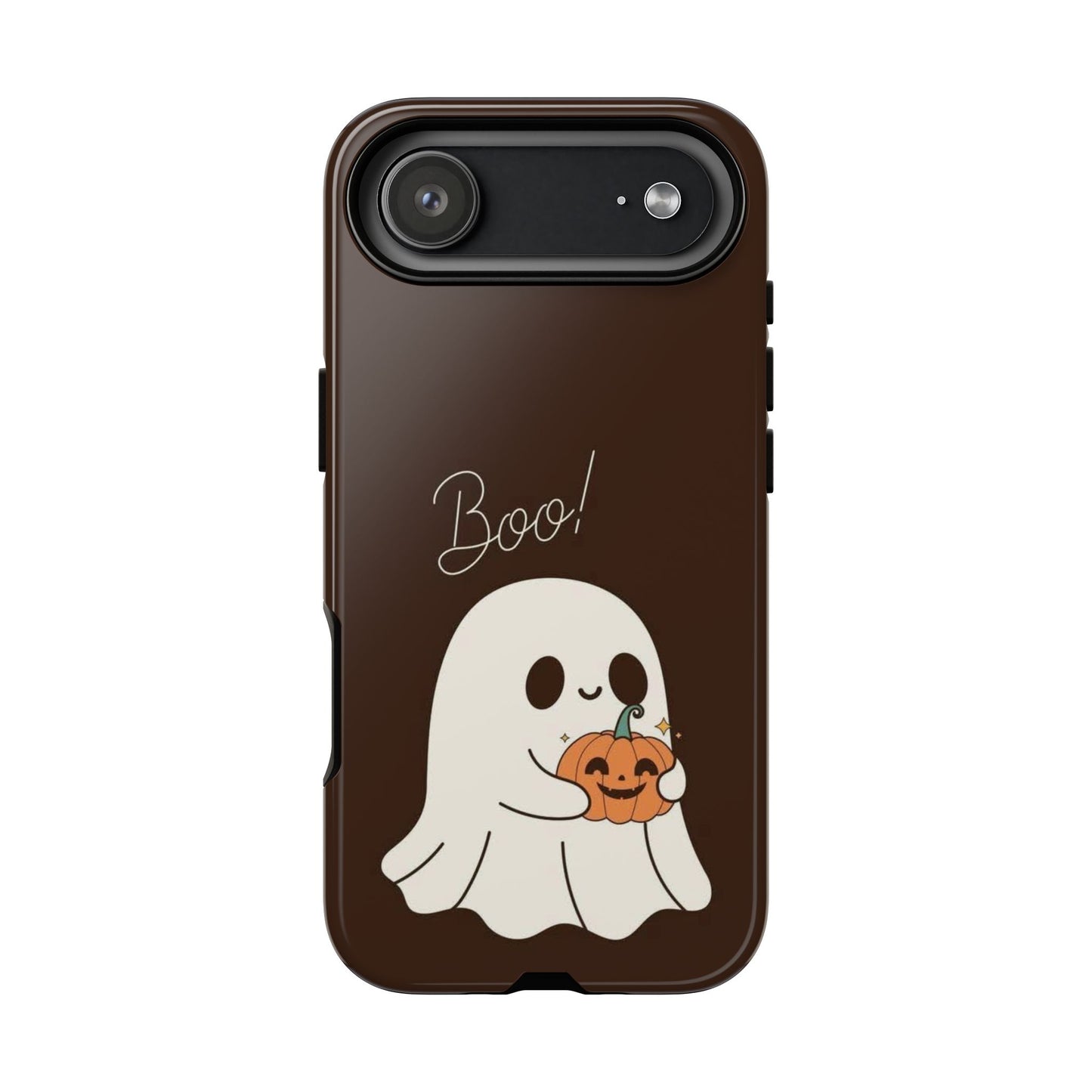 Ghost Pumpkin Phone Case — "Boo!"
