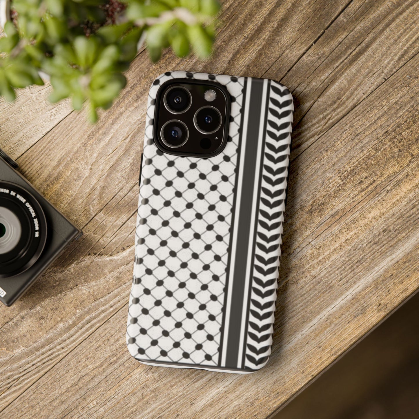 White & Black Keffiyeh Heritage