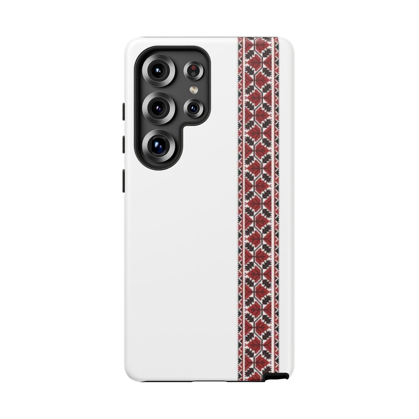 Palestinian Tatreez White/Red