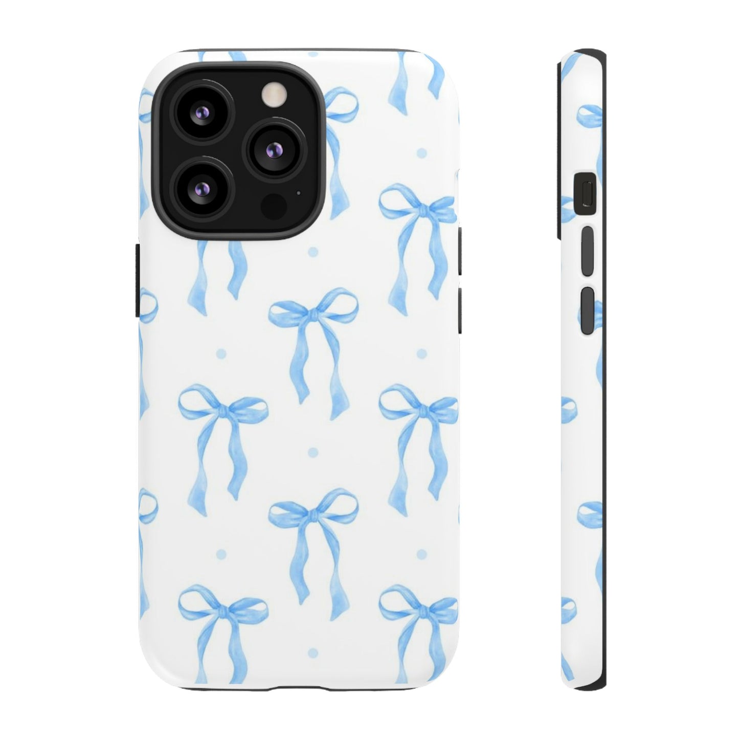 Blue Bow Phone Case