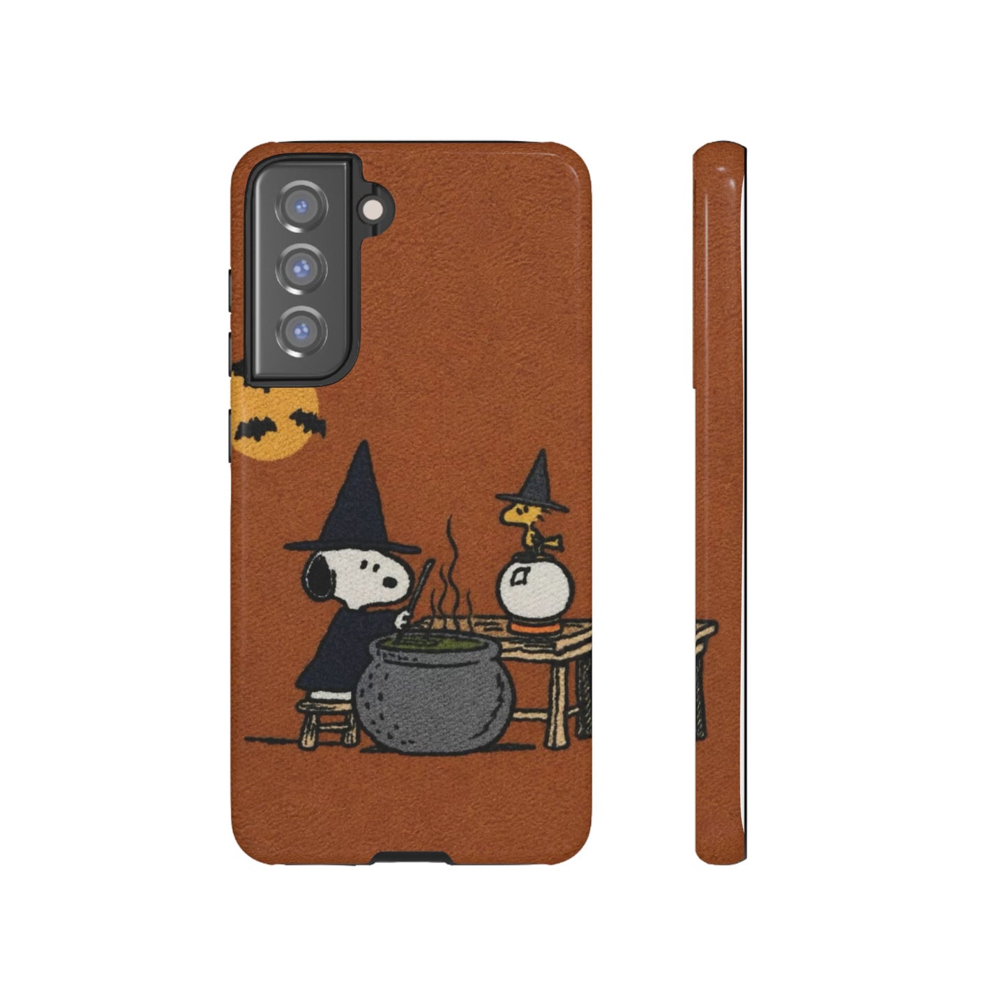 Halloween Witch Snoopy-Style Cauldron Design