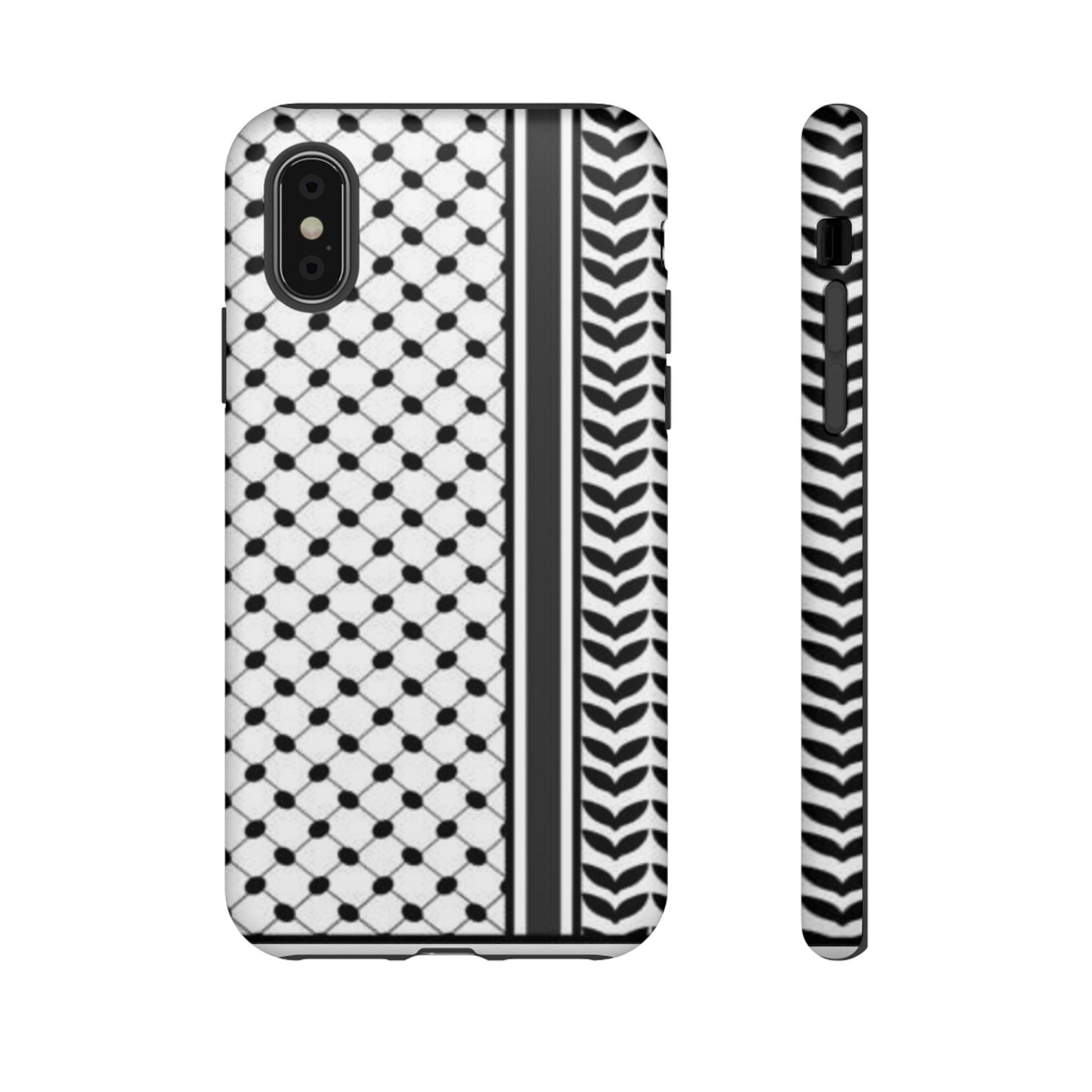 White & Black Keffiyeh Heritage