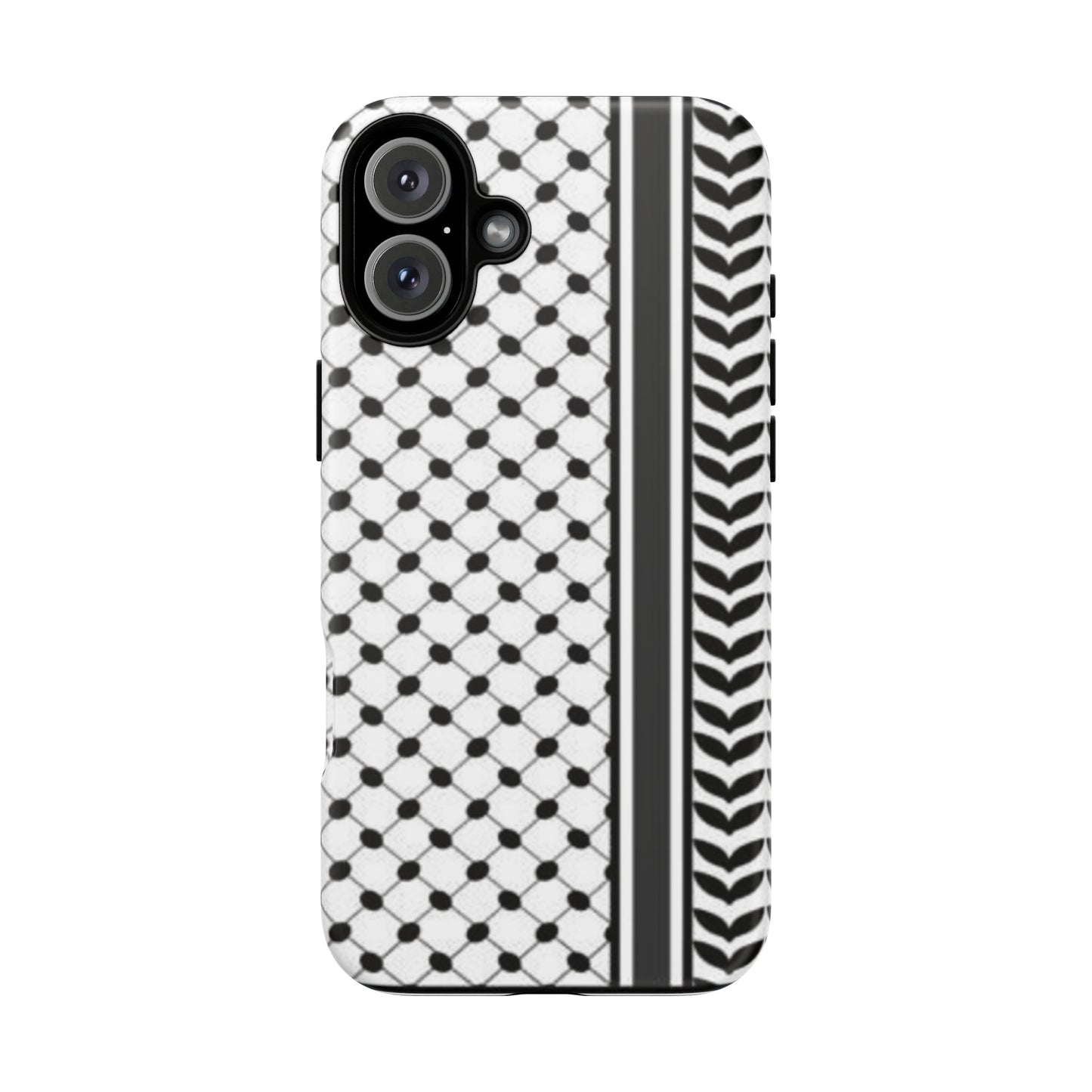 White & Black Keffiyeh Heritage