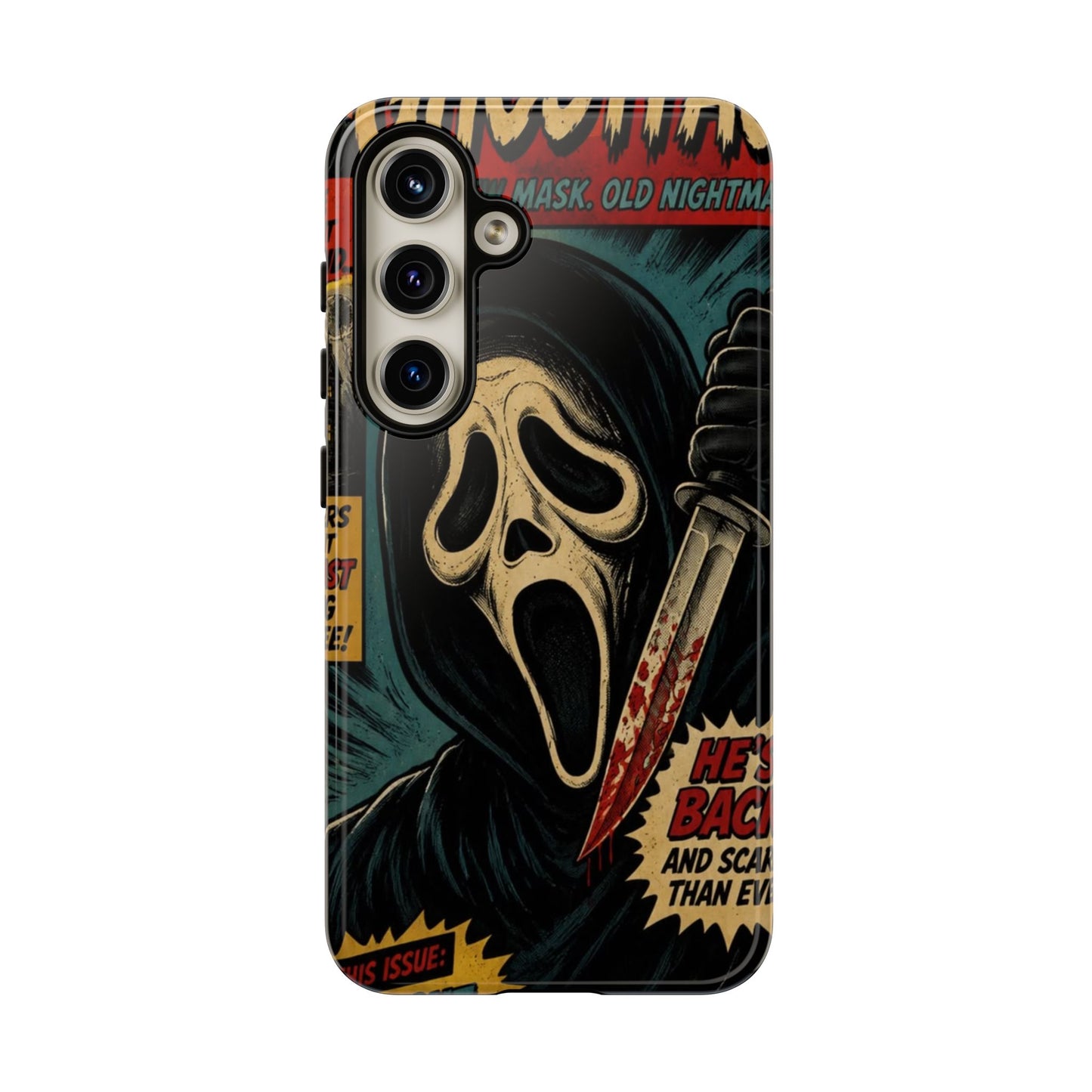 Comic Ghost Face