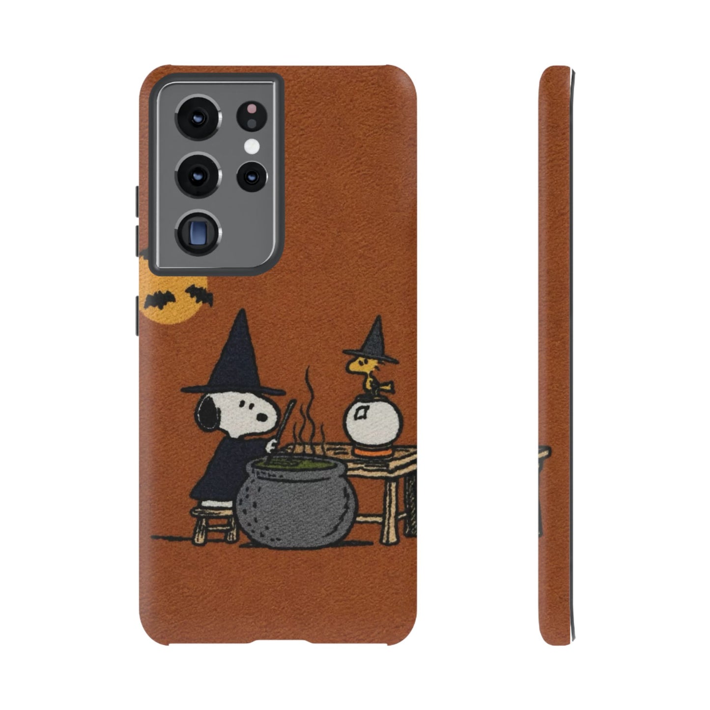 Halloween Witch Snoopy-Style Cauldron Design