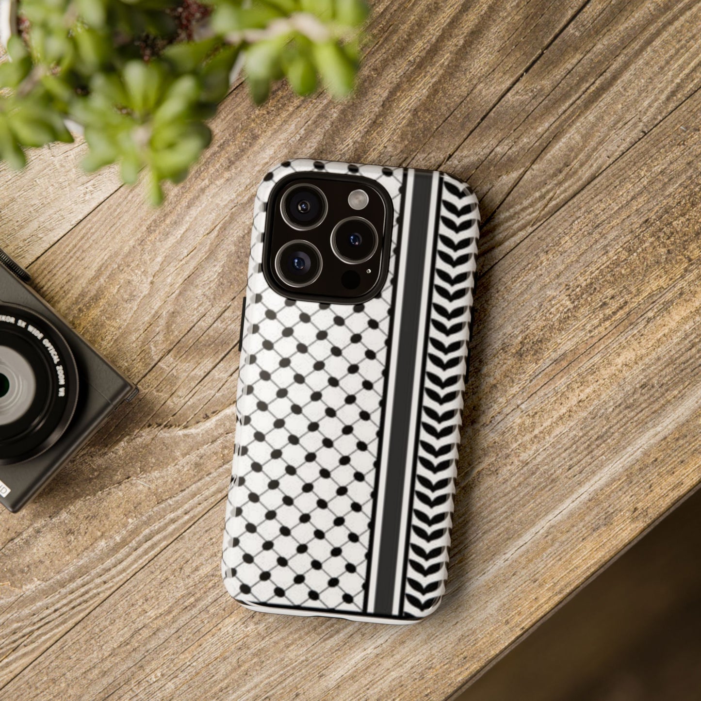 White & Black Keffiyeh Heritage