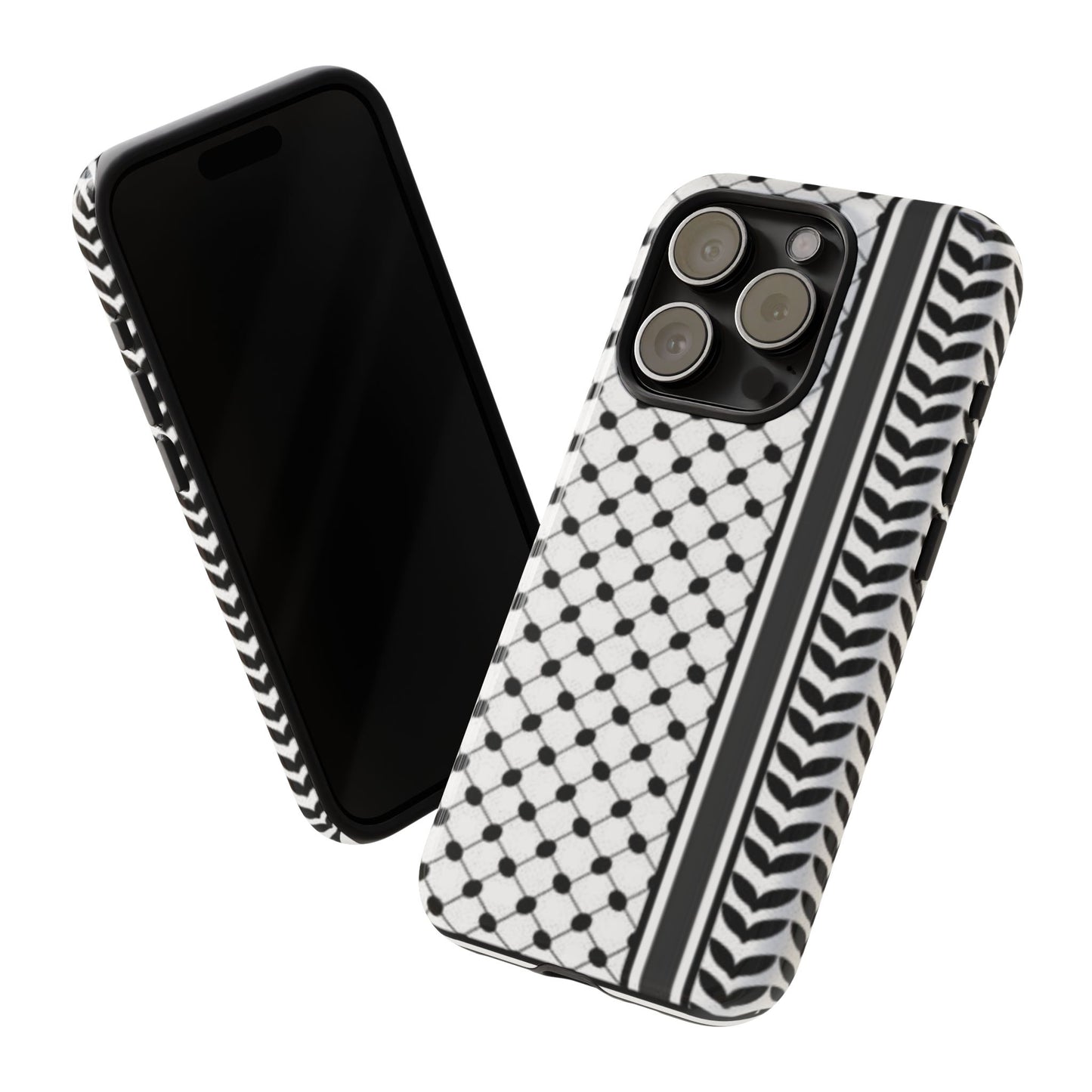 White & Black Keffiyeh Heritage