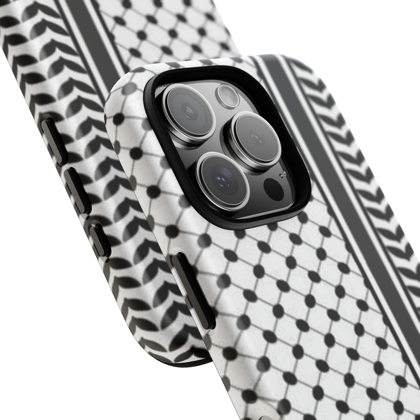 White & Black Keffiyeh Heritage