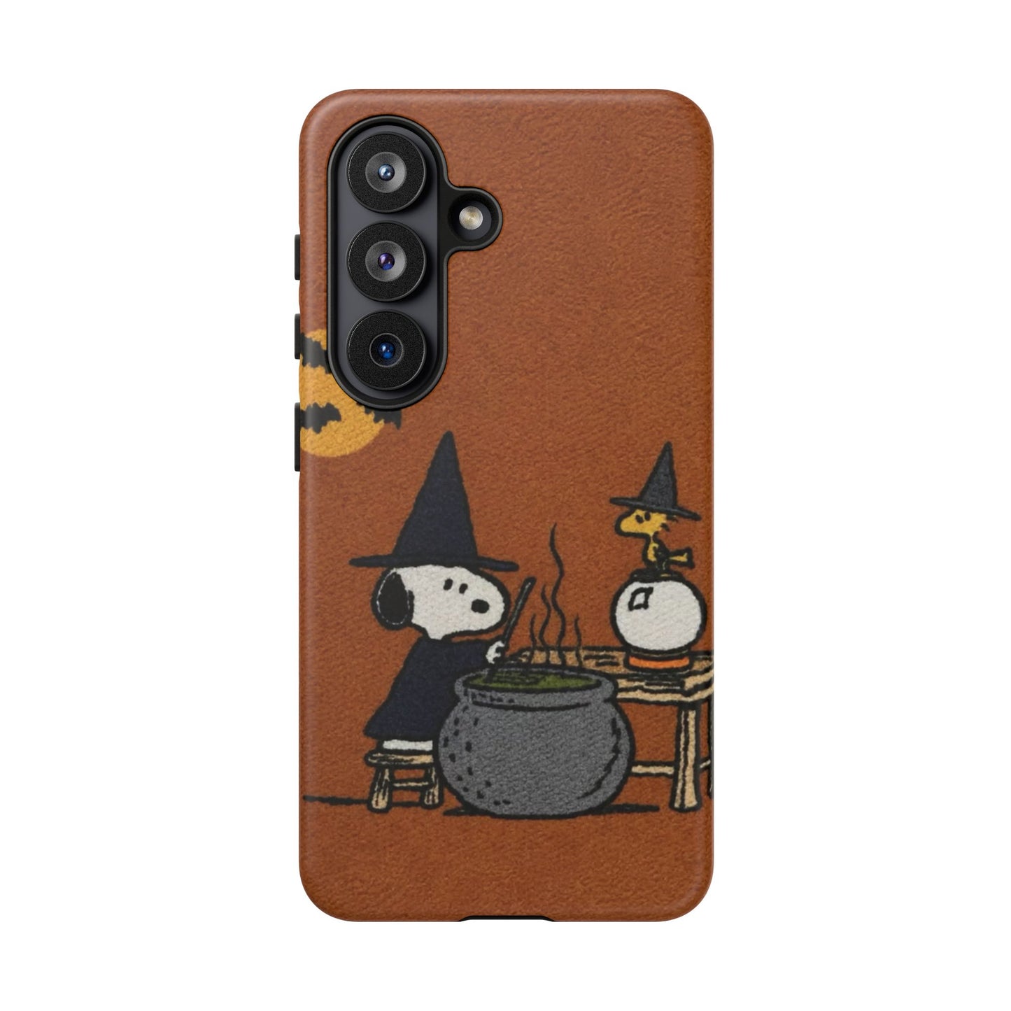Halloween Witch Snoopy-Style Cauldron Design