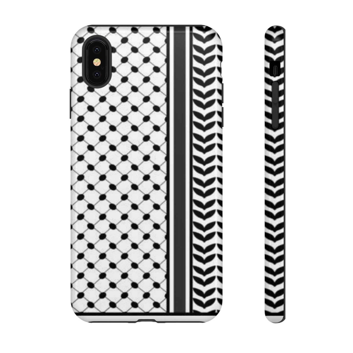 White & Black Keffiyeh Heritage