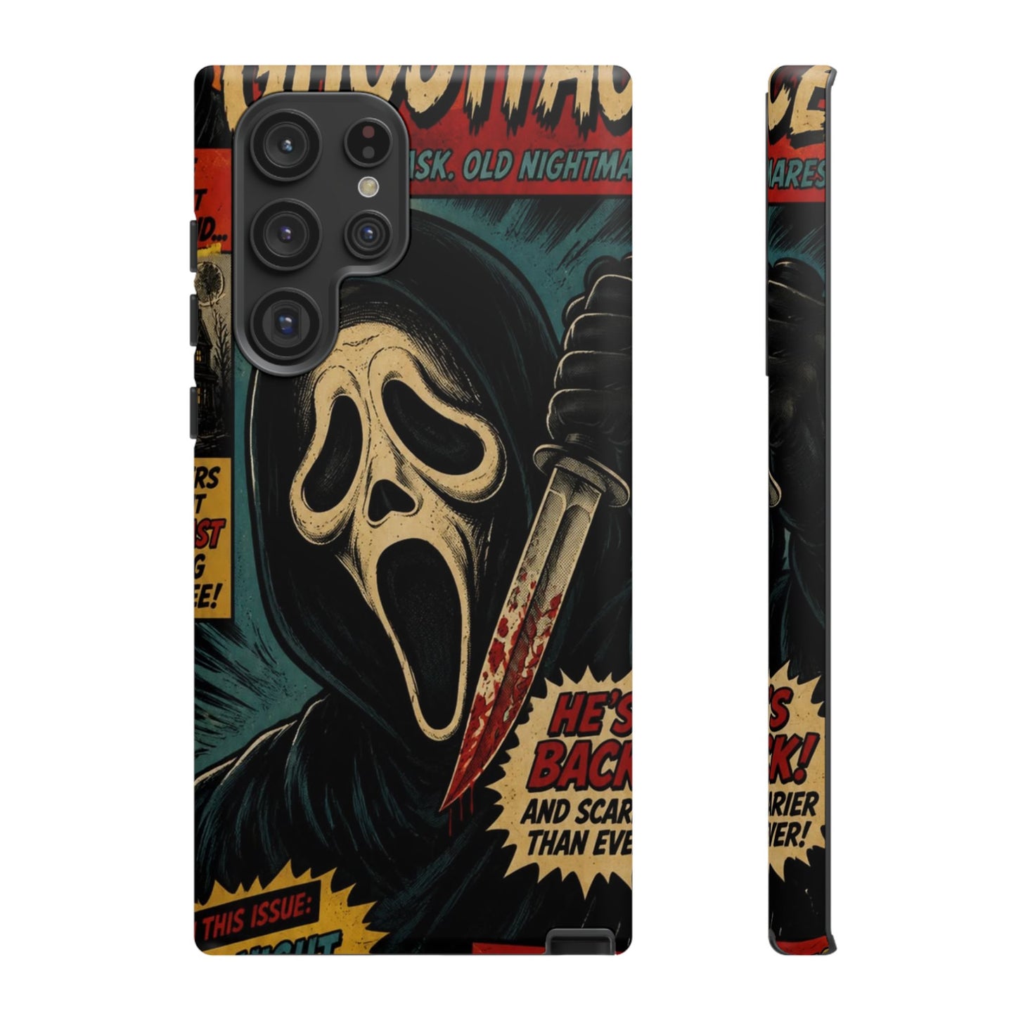 Comic Ghost Face