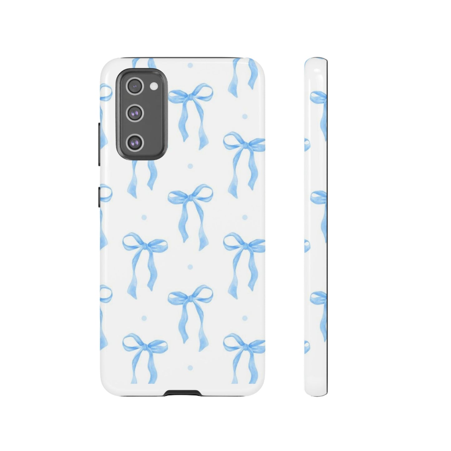 Blue Bow Phone Case