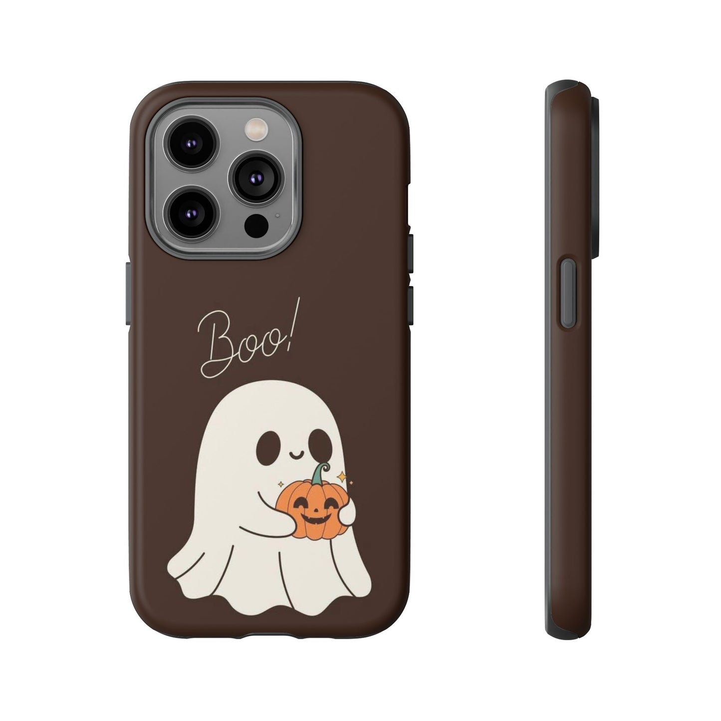 Ghost Pumpkin Phone Case — "Boo!"