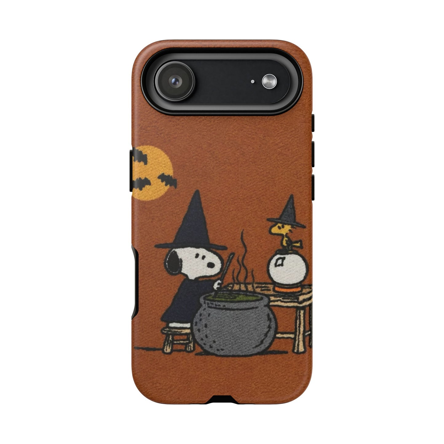 Halloween Witch Snoopy-Style Cauldron Design