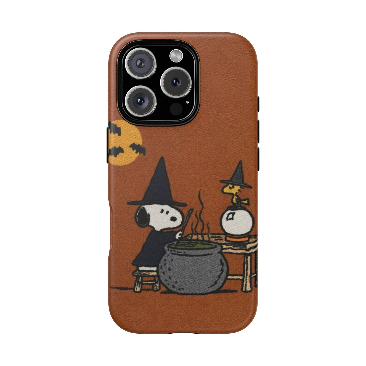Halloween Witch Snoopy-Style Cauldron Design