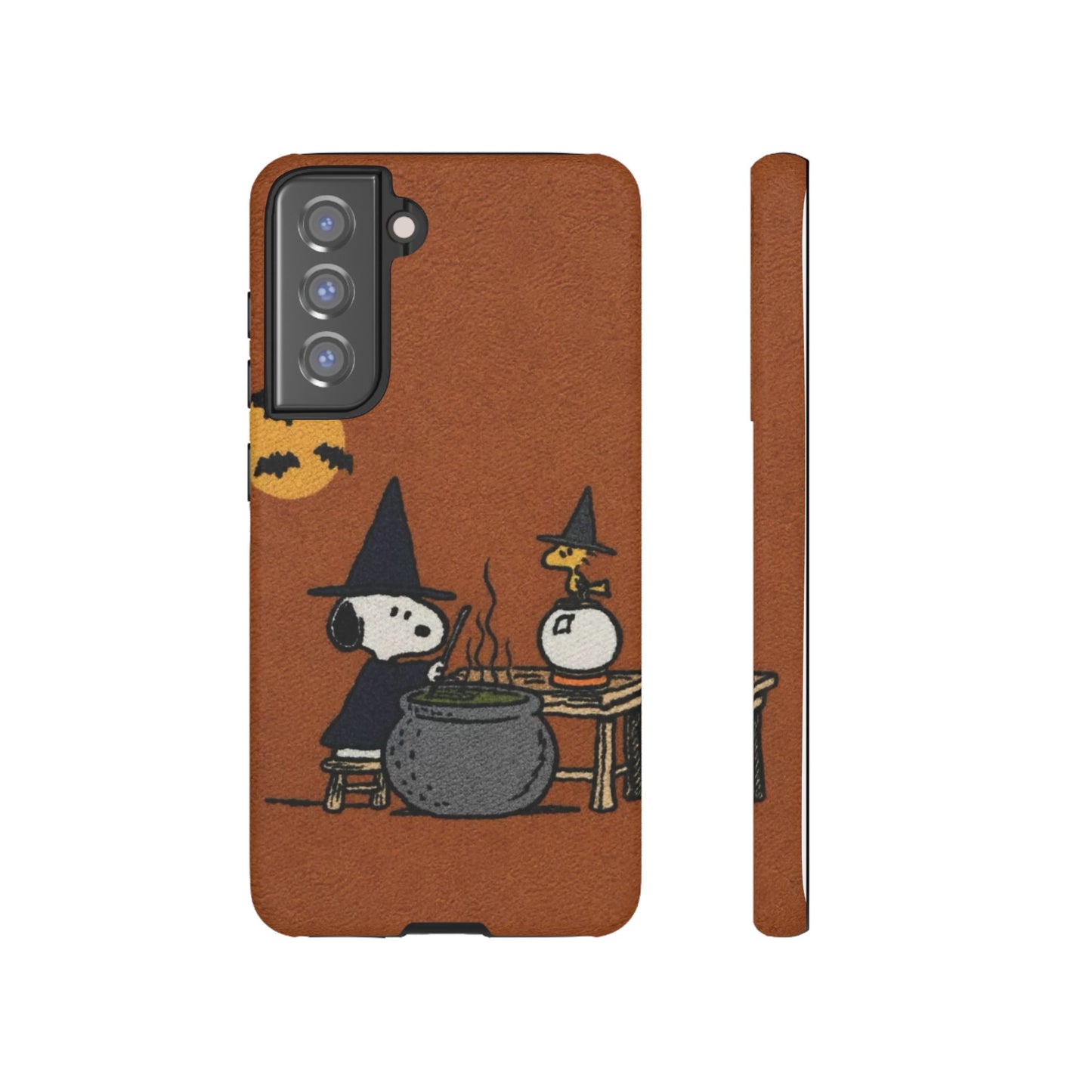 Halloween Witch Snoopy-Style Cauldron Design