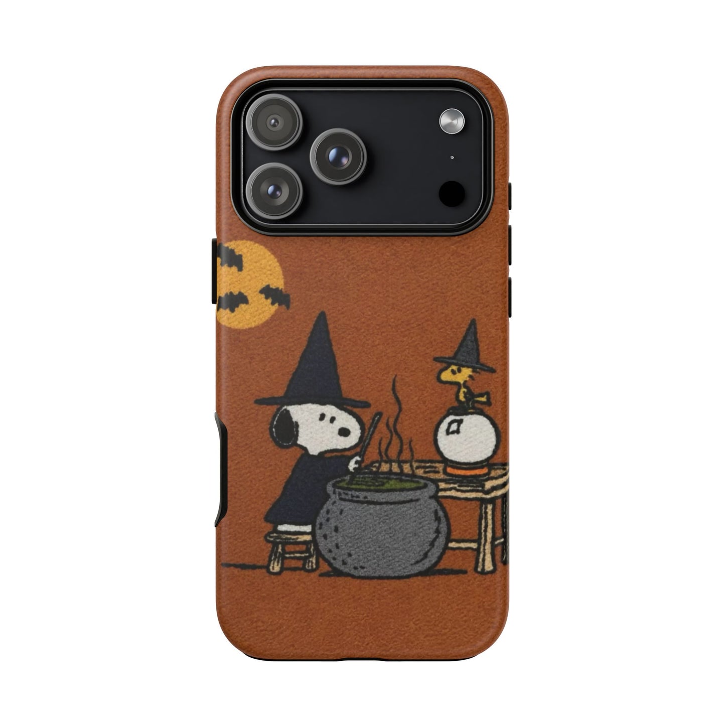 Halloween Witch Snoopy-Style Cauldron Design