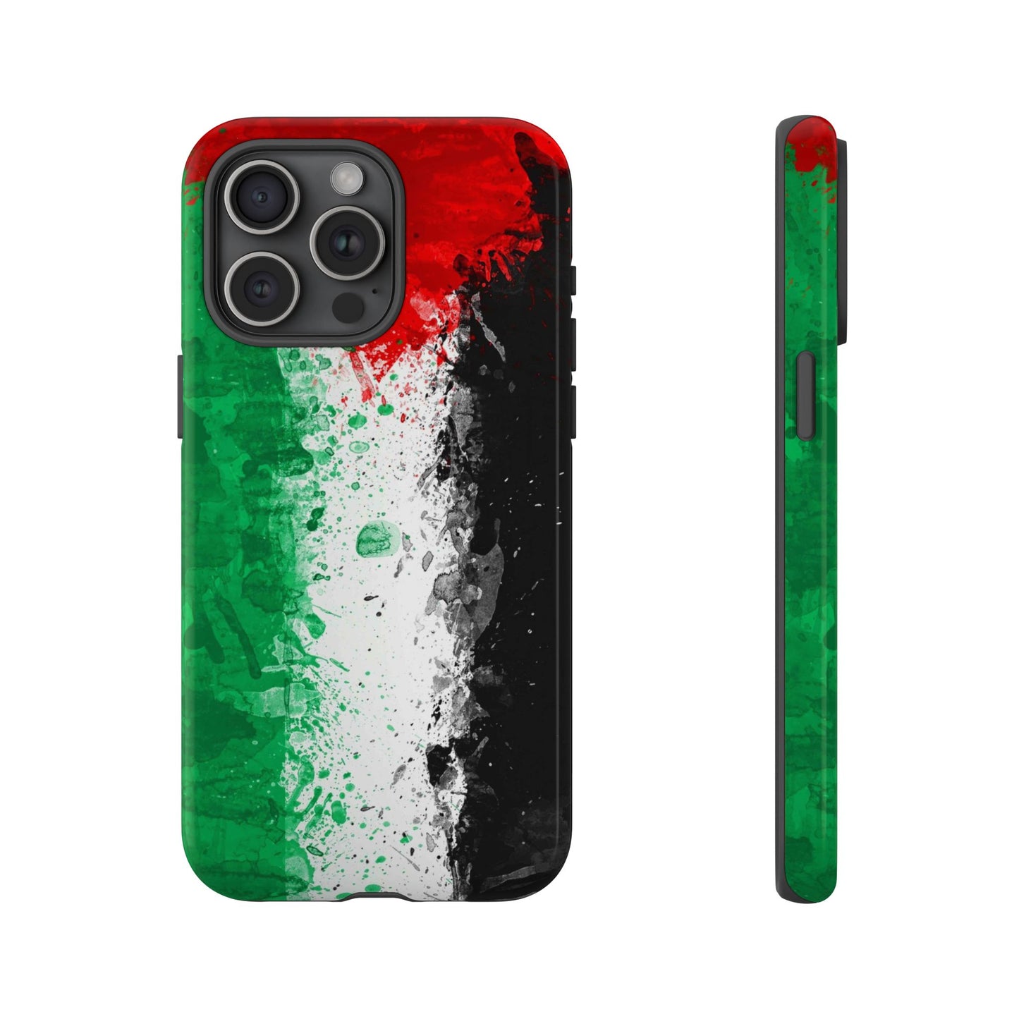 Palestine Flag: Paint Style