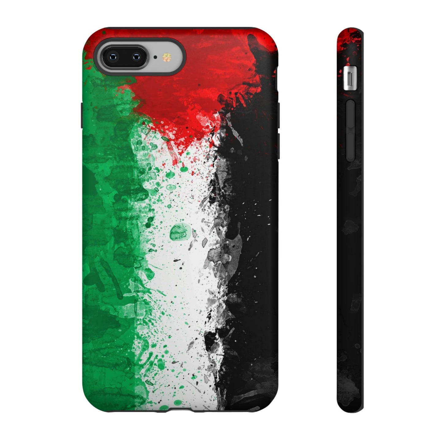 Palestine Flag: Paint Style