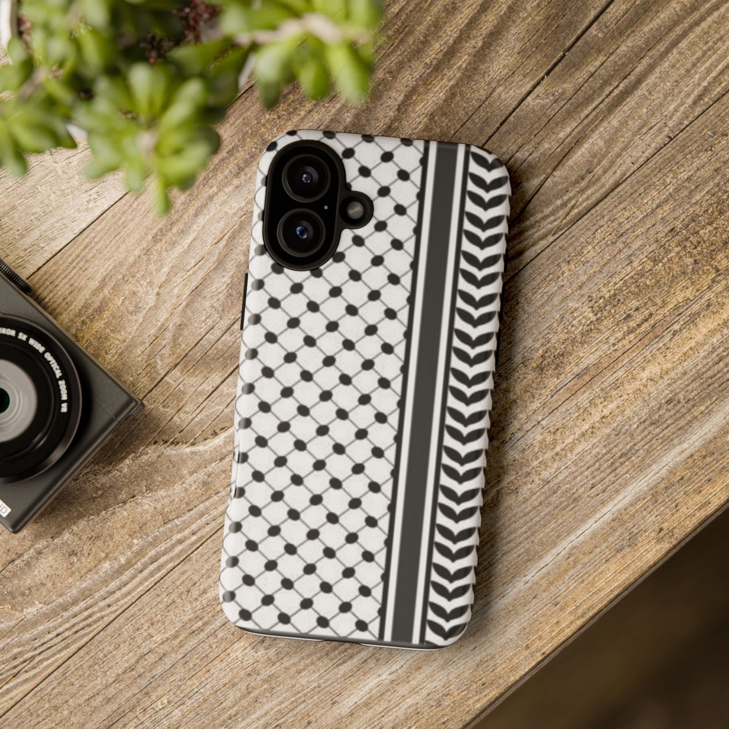 White & Black Keffiyeh Heritage