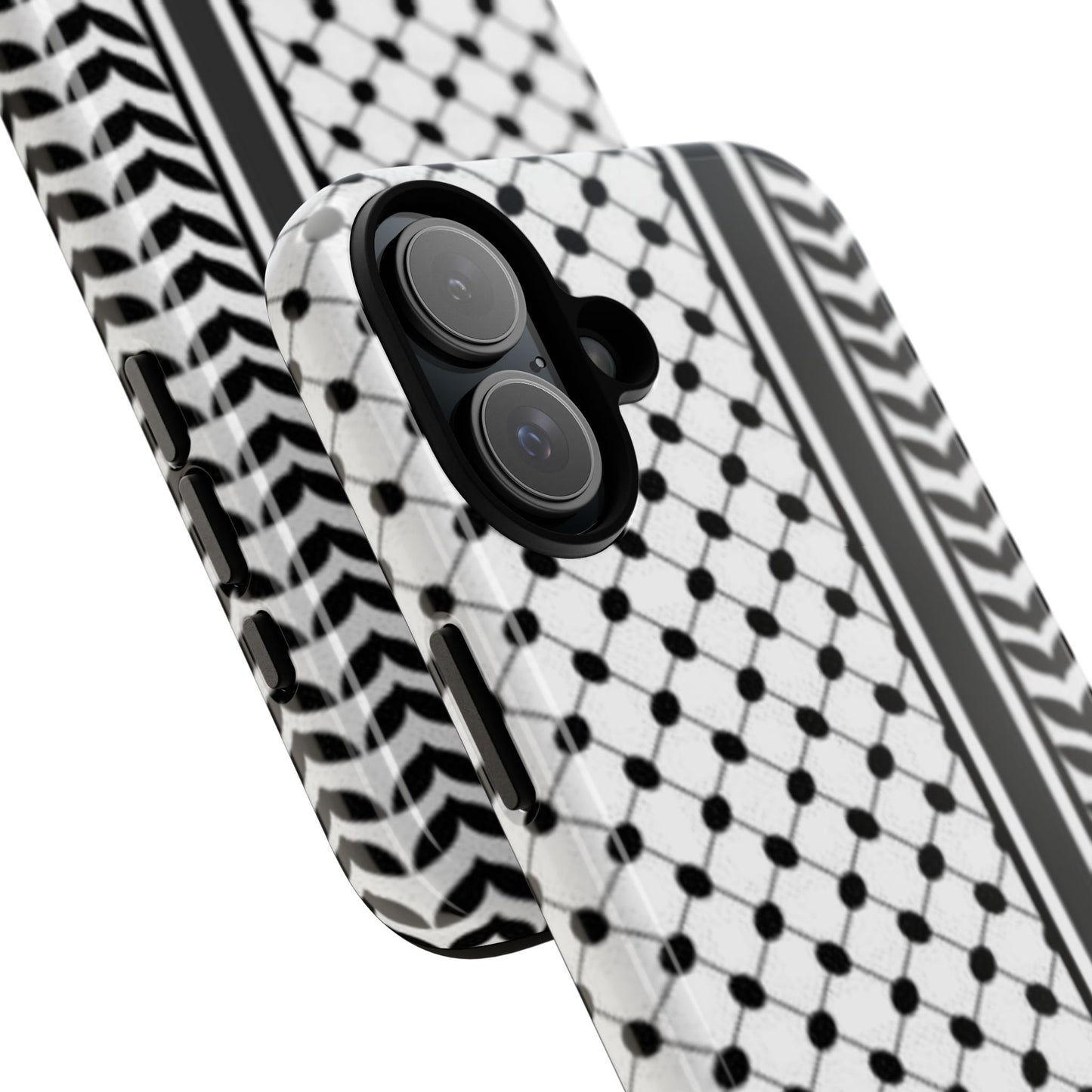 White & Black Keffiyeh Heritage