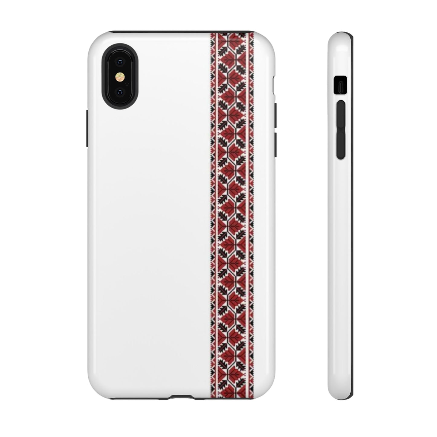 Palestinian Tatreez White/Red