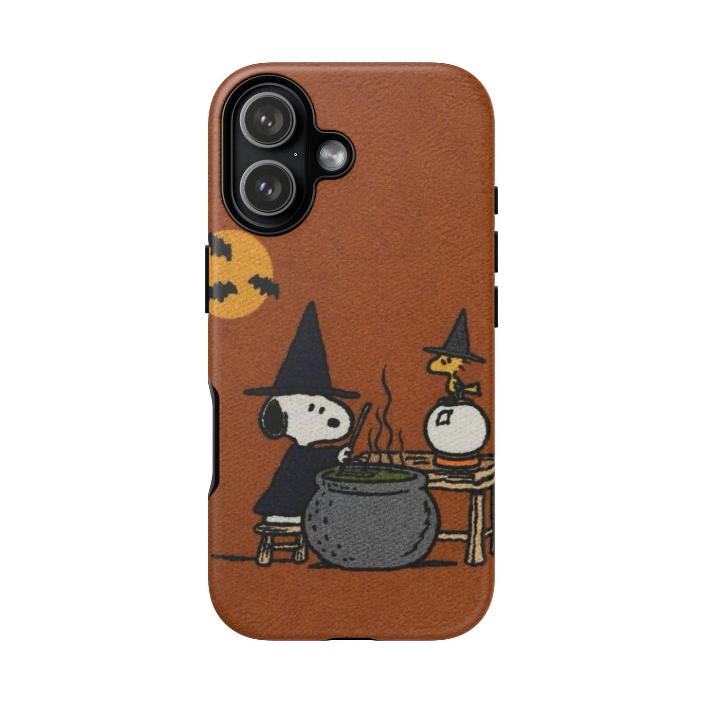 Halloween Witch Snoopy-Style Cauldron Design
