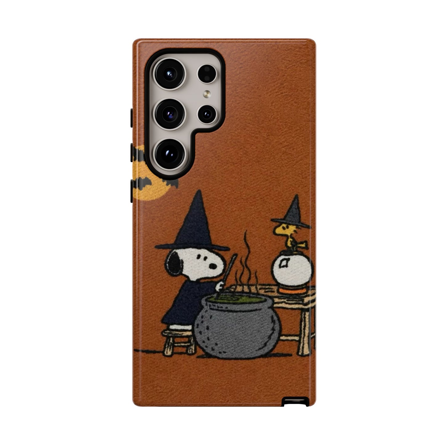 Halloween Witch Snoopy-Style Cauldron Design