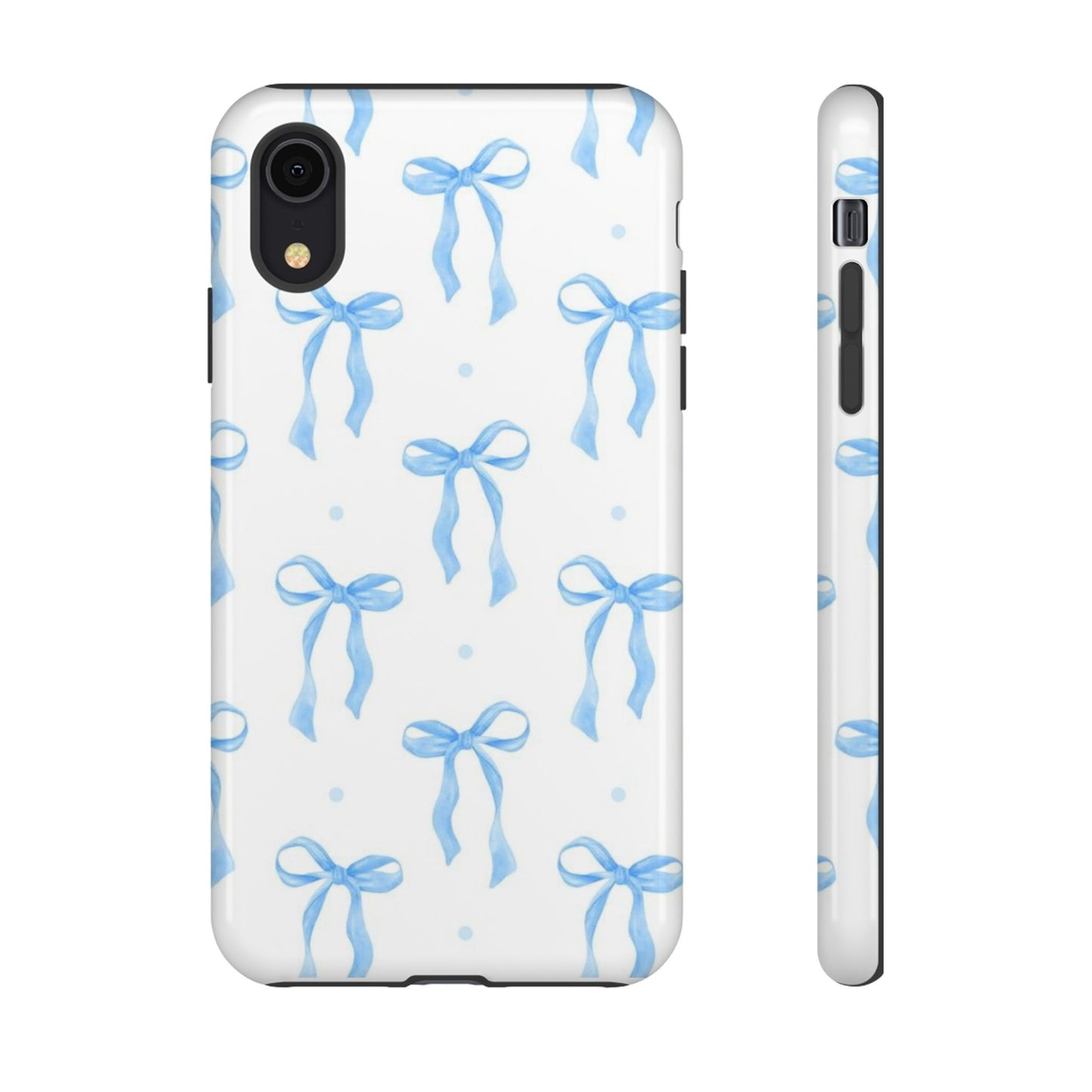 Blue Bow Phone Case