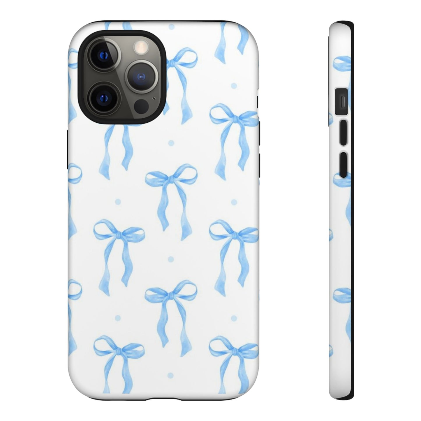 Blue Bow Phone Case