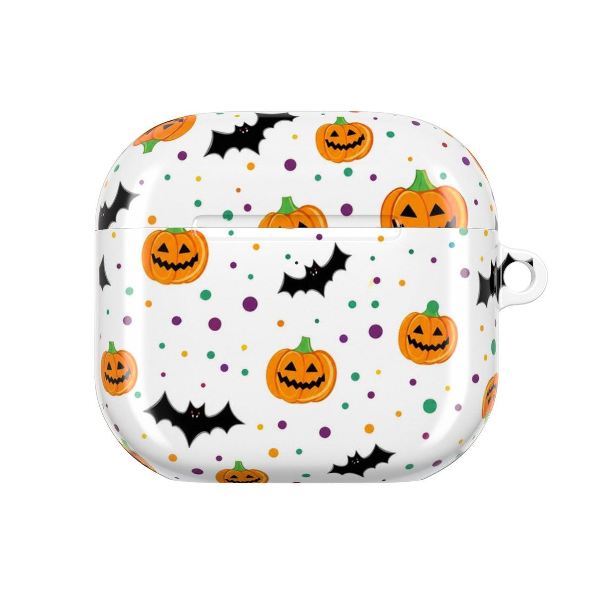 Halloween Pumpkin & Bats AirPod Case