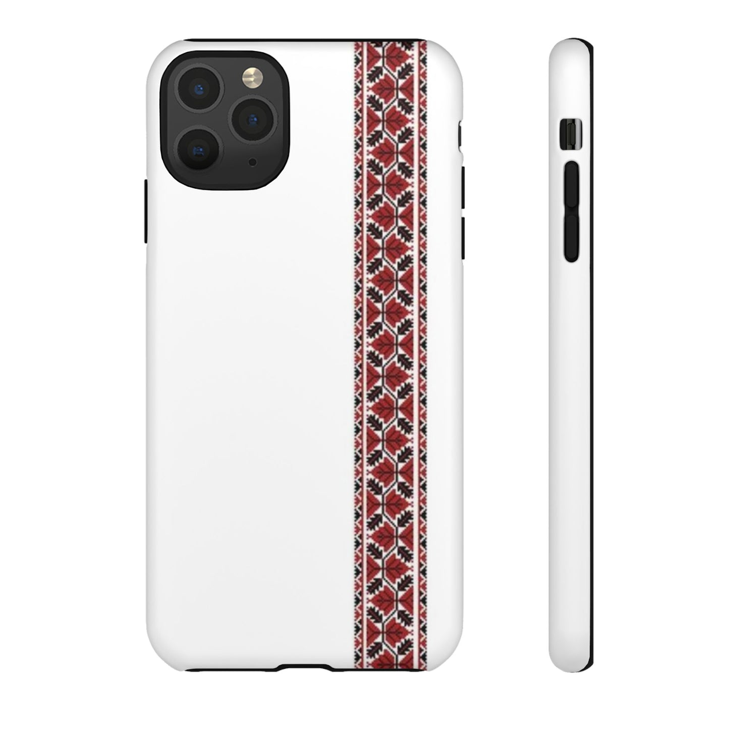 Palestinian Tatreez White/Red