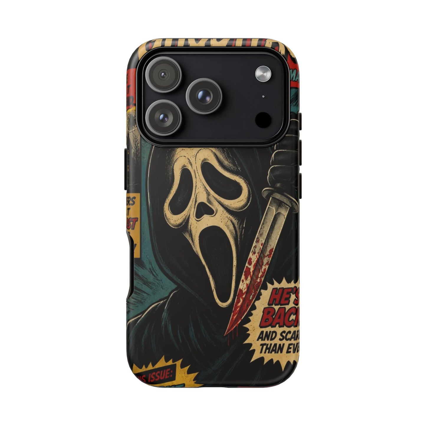 Comic Ghost Face