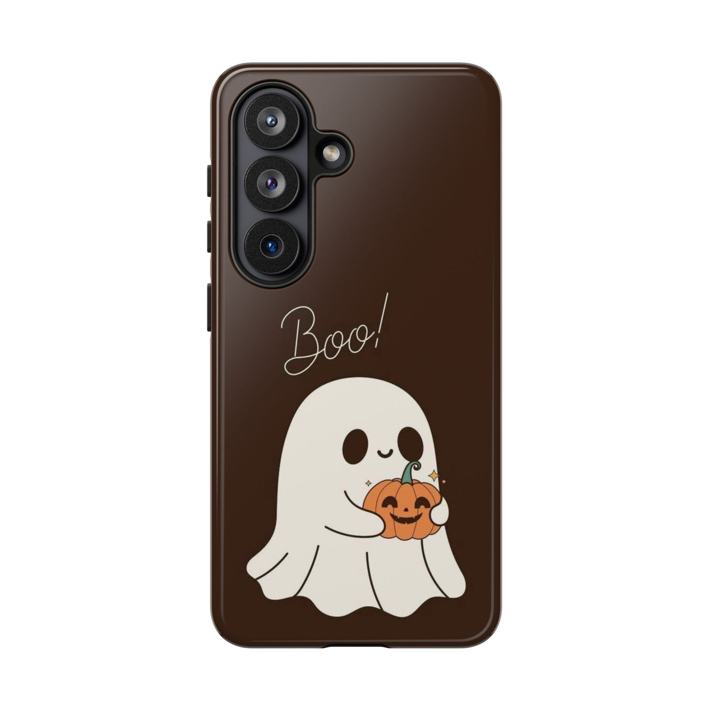 Ghost Pumpkin Phone Case — "Boo!"
