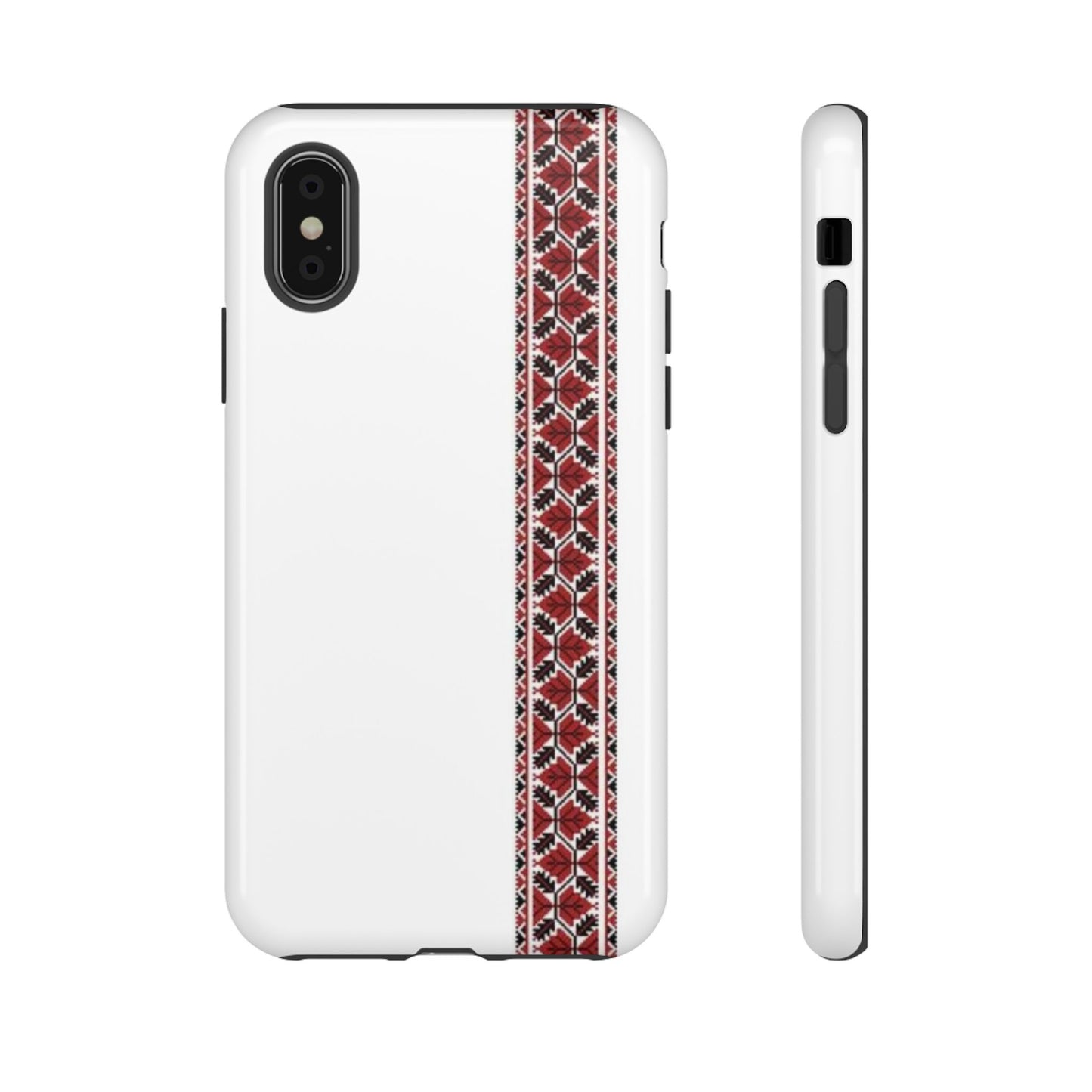 Palestinian Tatreez White/Red
