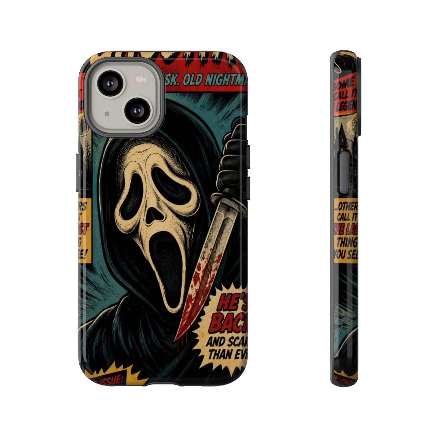 Comic Ghost Face