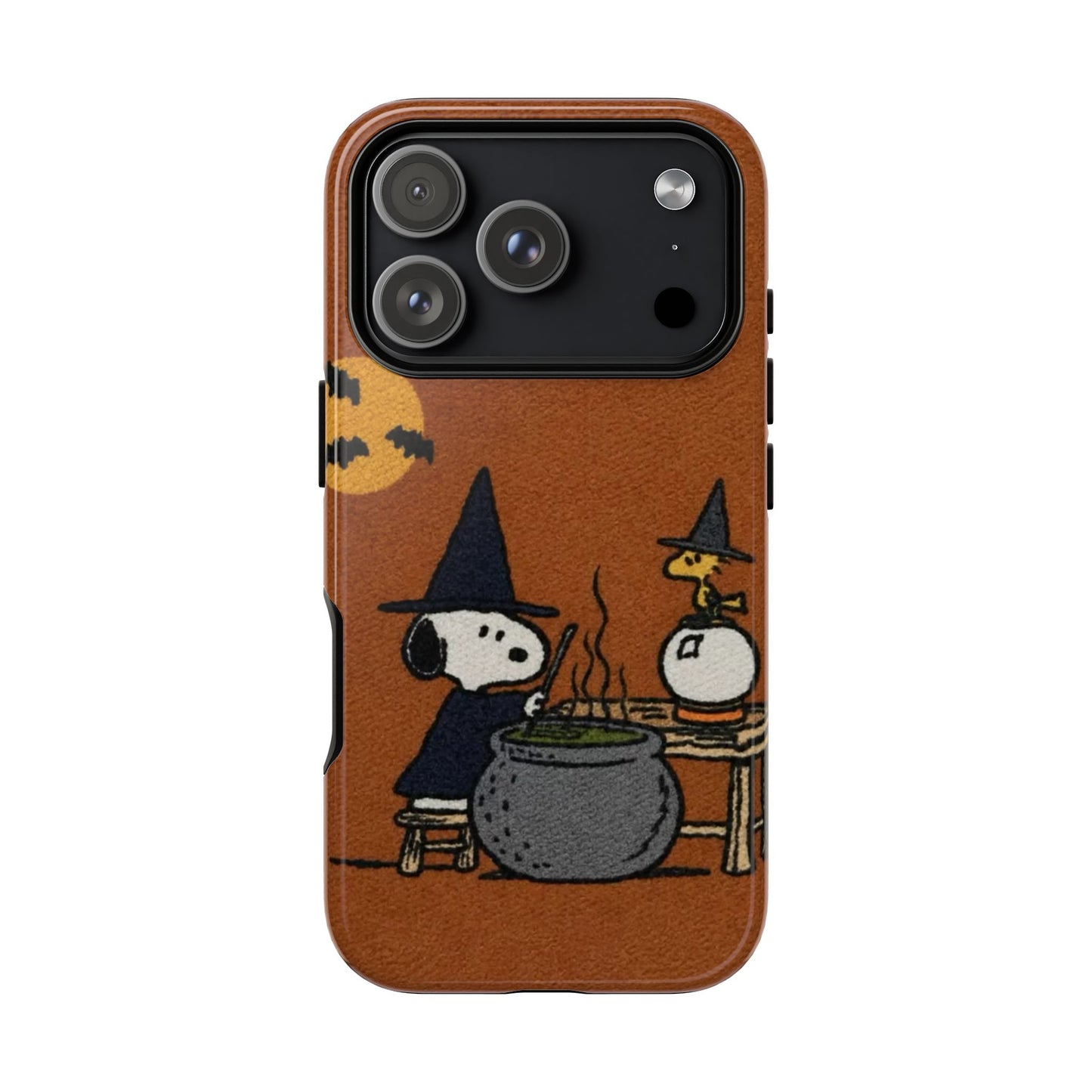 Halloween Witch Snoopy-Style Cauldron Design